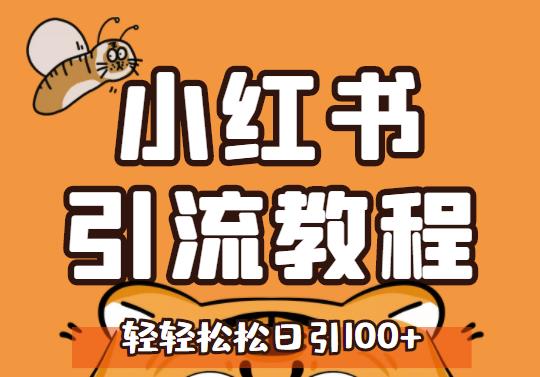 小红书运营引流全系列课程，每天引流100精准粉-优优资源网