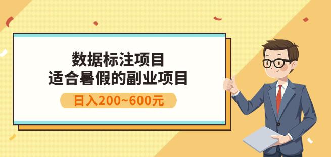 副业赚钱：人工智能数据标注项目，简单易上手，小白也能日入200-优优资源网