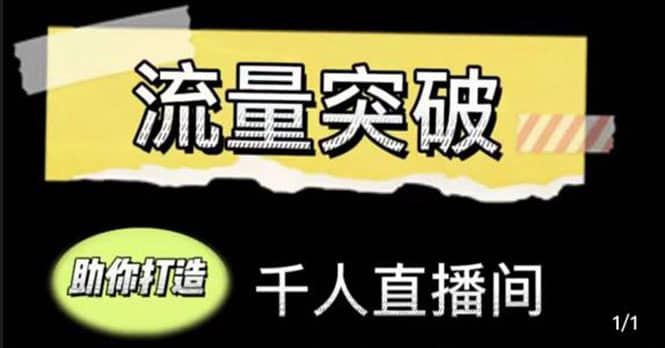 直播运营实战视频课，助你打造千人直播间（14节视频课）-优优资源网