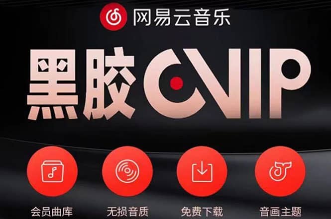 网易云撸黑胶年卡及变现方法，收益可无限放大-优优资源网