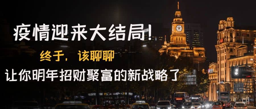 某付费文章《疫情迎来大结局！终于，该聊聊让你明年招财聚富的新战略了》-优优资源网
