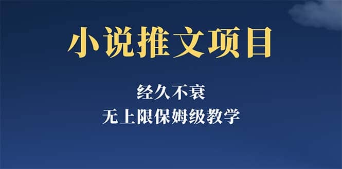 经久不衰的小说推文项目，单号月5-8k，保姆级教程，纯小白都能操作-优优资源网
