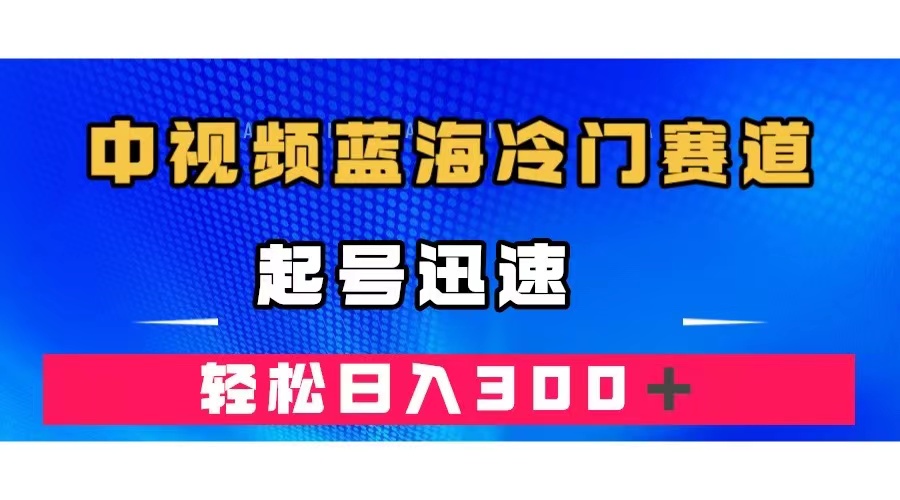 中视频蓝海冷门赛道，韩国视频奇闻解说，起号迅速，日入300＋-优优资源网