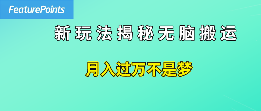 简单操作，每天50美元收入，搬运就是赚钱的秘诀！-优优资源网
