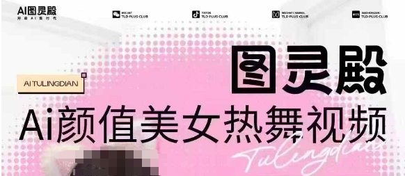 全网首发，原价988图灵殿AI颜值美女热舞视频，云端生图，轻松过原创-优优资源网