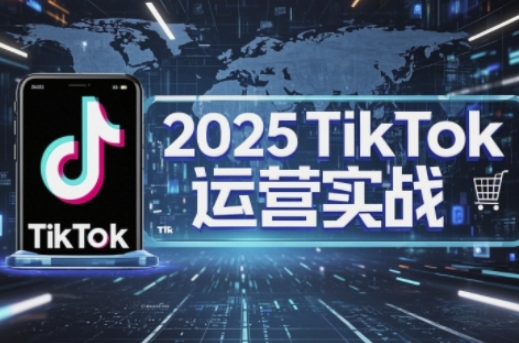 2025TikTok电商运营，掌握TikTok店铺运营核心技巧，实现低成本高转化-优优资源网