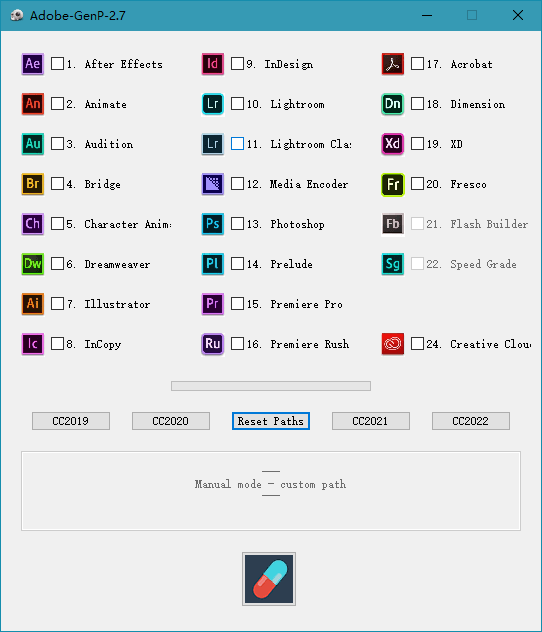 Adobe 通杀补丁 GenP/Zii-优优资源网