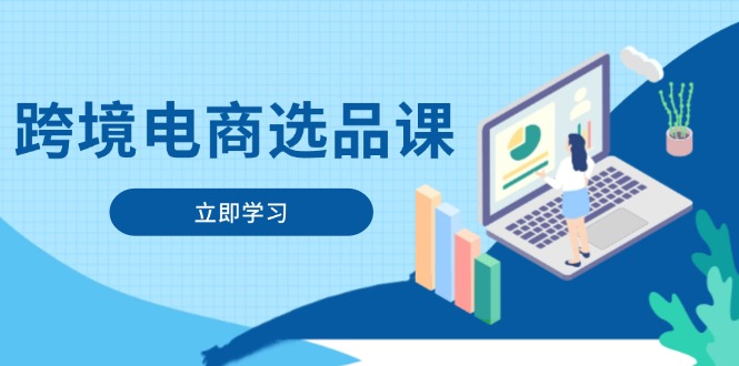 跨境电商选品课：涵盖电动滑板车、健康医疗、电子游戏、厨房用品、宠物等-优优资源网