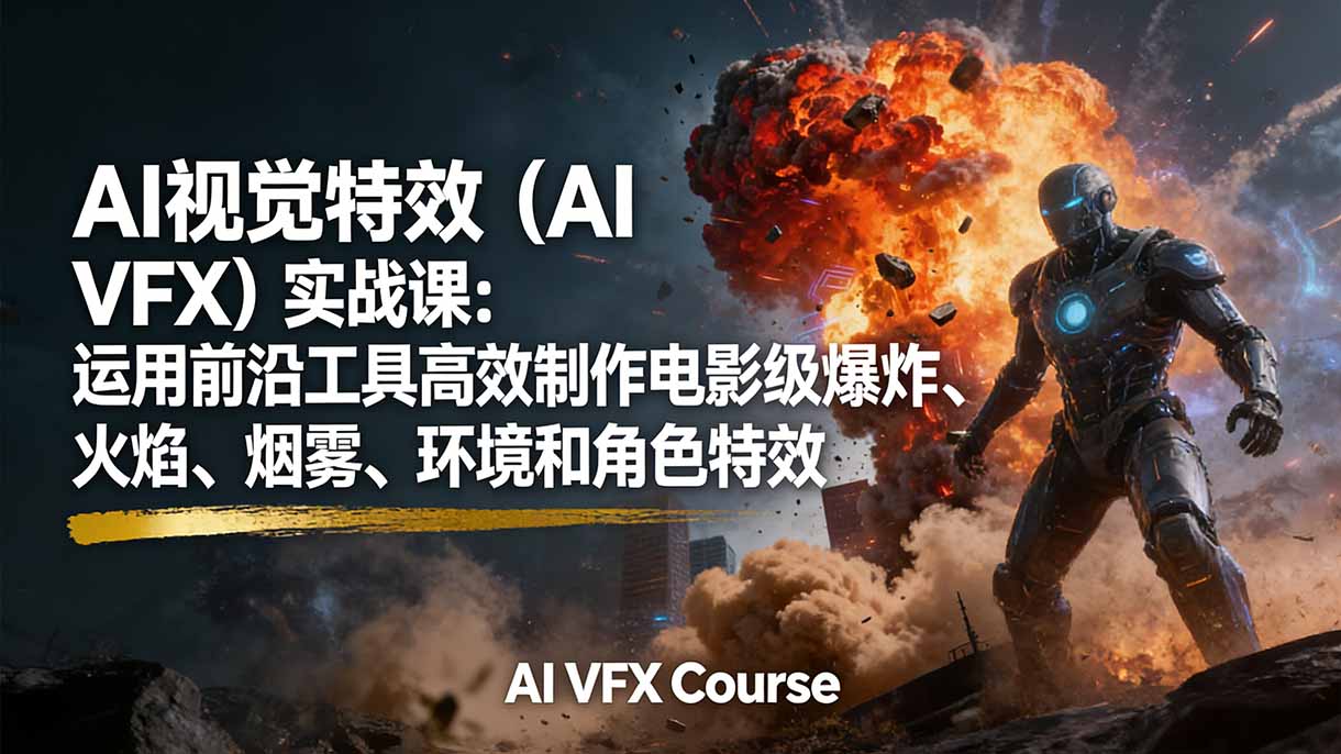 AI视觉特效(AI VFX-俊哥
