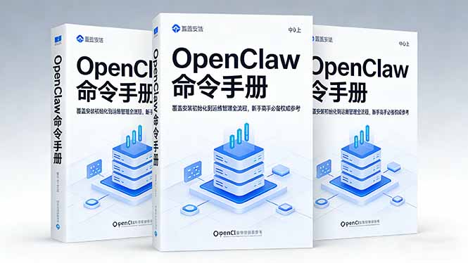 OpenClaw命令手册：覆盖安装初始化到运维管理全流程，新手高手必备权威参考-俊哥
