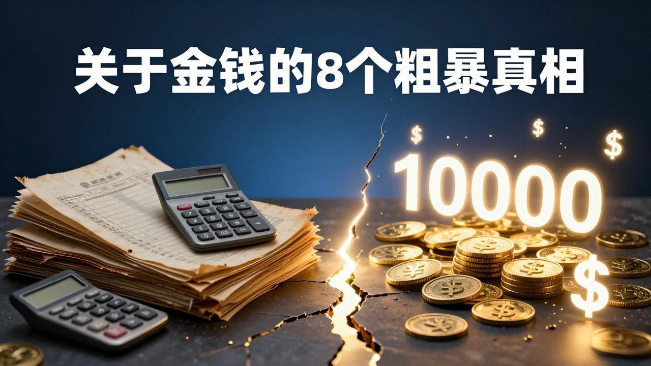 付费文章:关于金钱的 8 个粗暴真相,彻底重塑你的赚钱思维与财富认知-俊哥