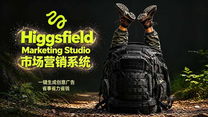 AI广告工作流实战：从脚本到画面用Higgsfield完成，商家也能做品牌视频，省万元成本！附提示词-俊哥