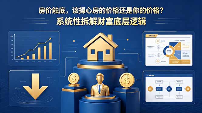 付费文章：房价触底，该操心房的价格还是你的价格？系统性拆解财富底层逻辑-俊哥