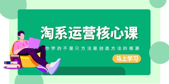 淘系-运营核心课，你学的不是只方法是创造方法的根源（190节课）-优优资源网