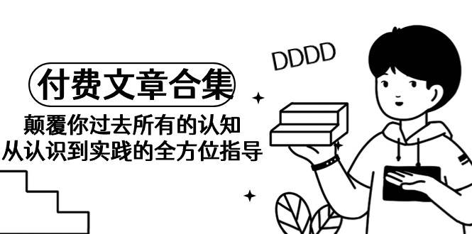 《某公众号付费文章合集》颠覆你过去所有的认知 从认识到实践的全方位指导-优优资源网