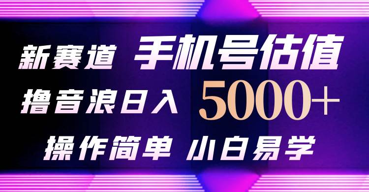 抖音不出境直播【手机号估值】最新撸音浪，日入5000+，简单易学，适合...-优优资源网